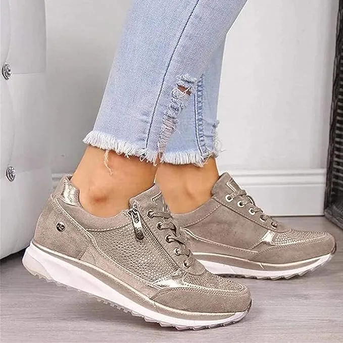 Gabi | Damen Orthopädische Sneaker Reißverschluss – Komfort Sneakers Alltag 2026
