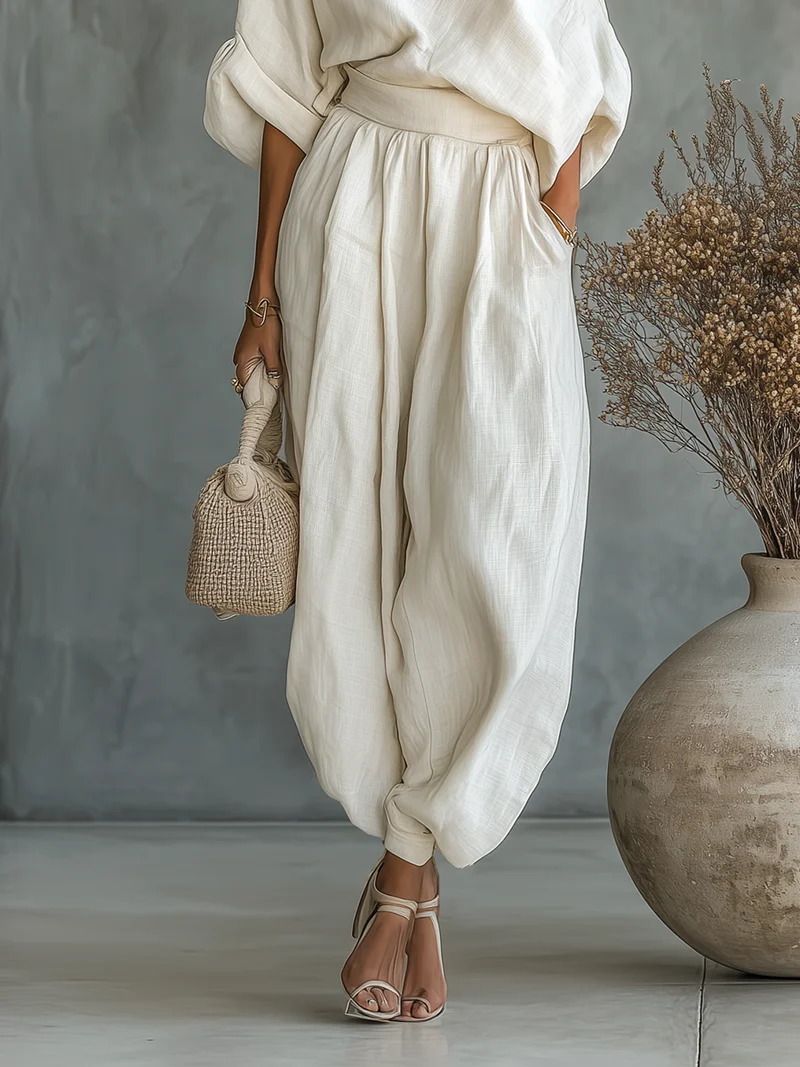 Jona | Damen Boho Wide Leg Jumpsuit – Weiter Boho Overall für Urlaub & Sommer 2026