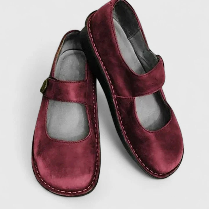 Quelira | Damen Mary Jane Schuhe – Retro Riemchenschuhe für Alltag & Ausgehen 2026
