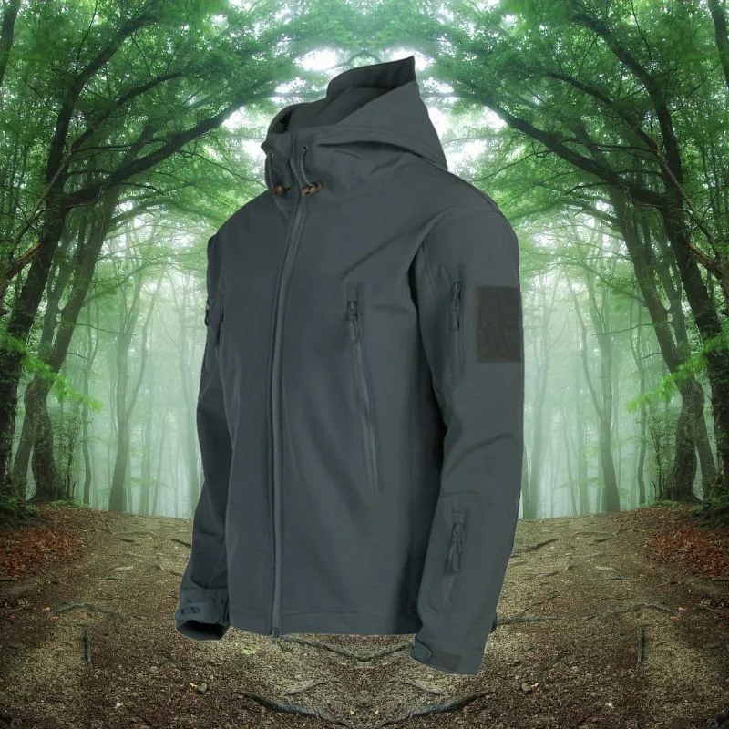 Herren Outdoor Jacke | wasserdichte Ausführung mit gerader Form