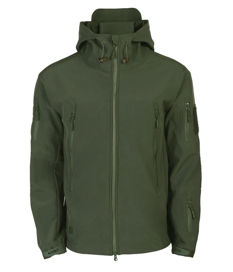 Herren Outdoor Jacke | wasserdichte Ausführung mit gerader Form