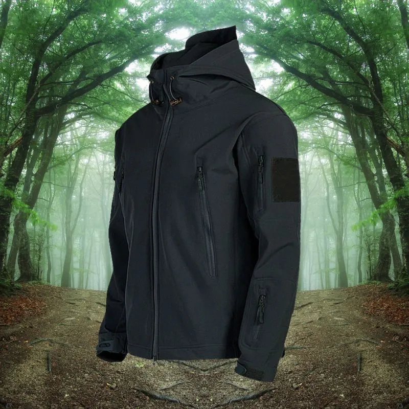 Herren Outdoor Jacke | wasserdichte Ausführung mit gerader Form