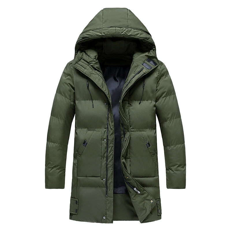 Herren Parka Jacke | wasserdichte Ausführung mit gerader Form