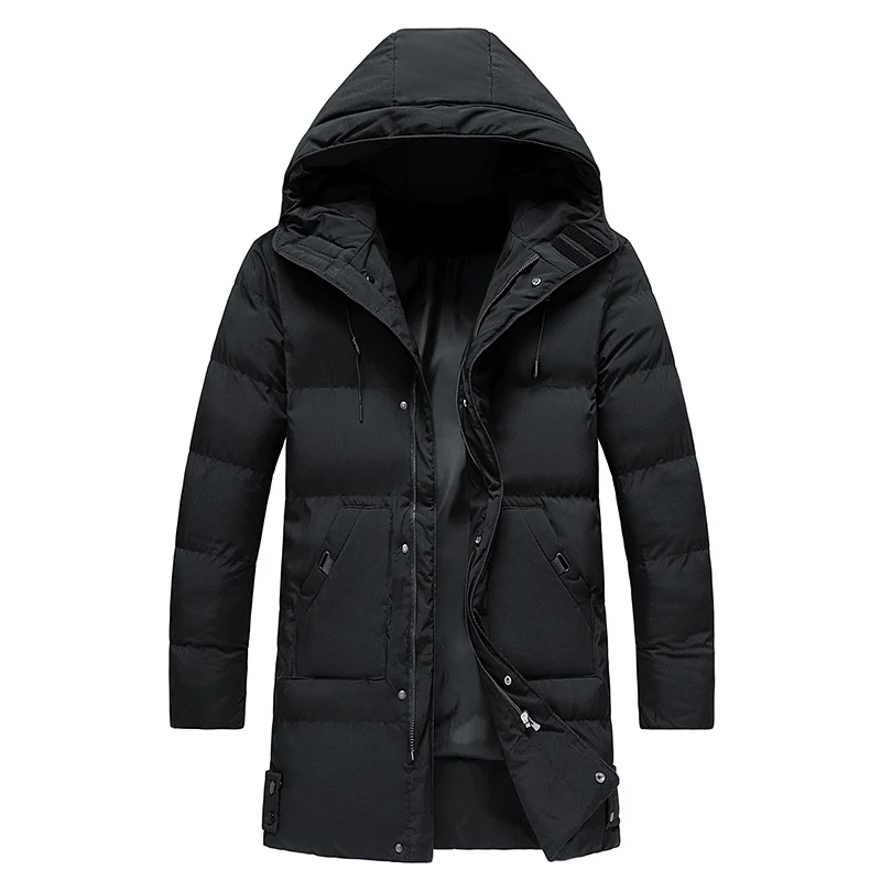 Herren Parka Jacke | wasserdichte Ausführung mit gerader Form