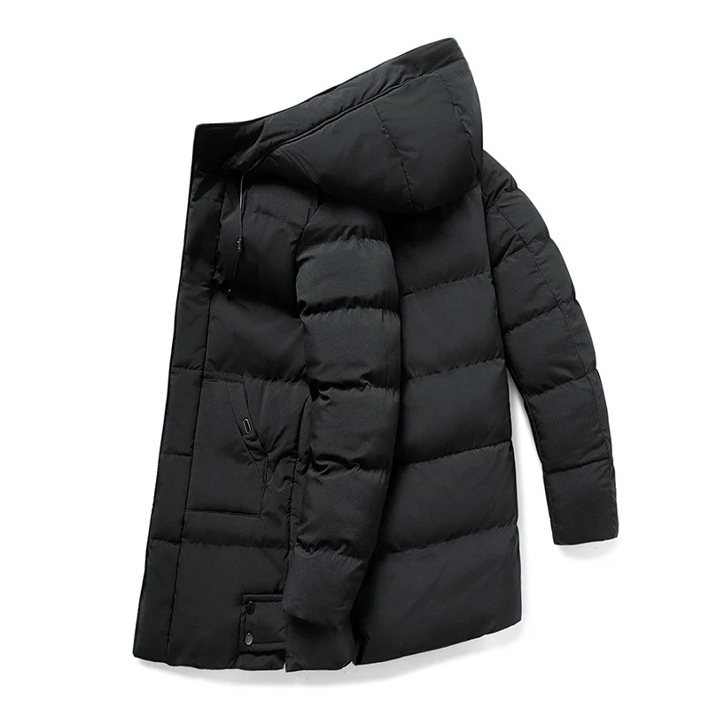 Herren Parka Jacke | wasserdichte Ausführung mit gerader Form