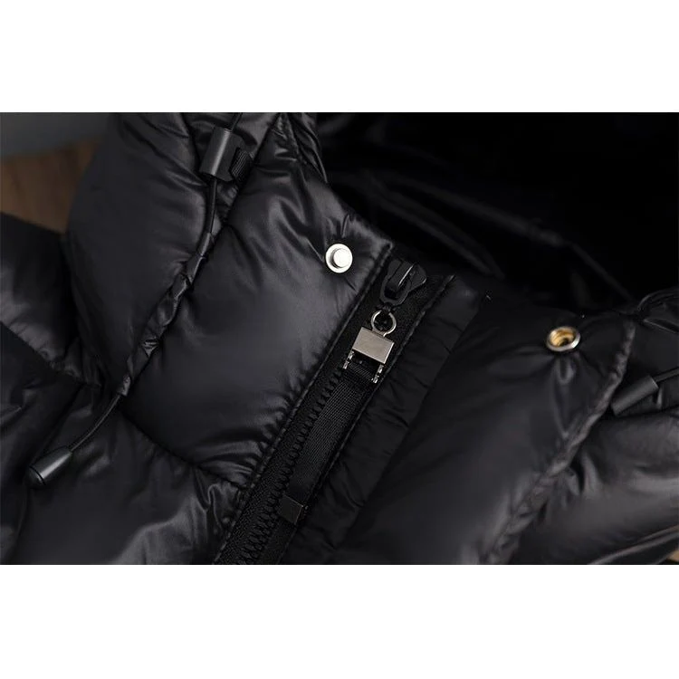 Damen Winterjacke | geschlossene Form mit Kapuze