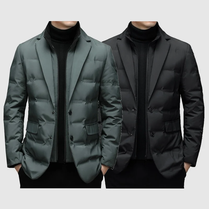 Herren Parka | funktionale Form mit durchgehendem Verschluss