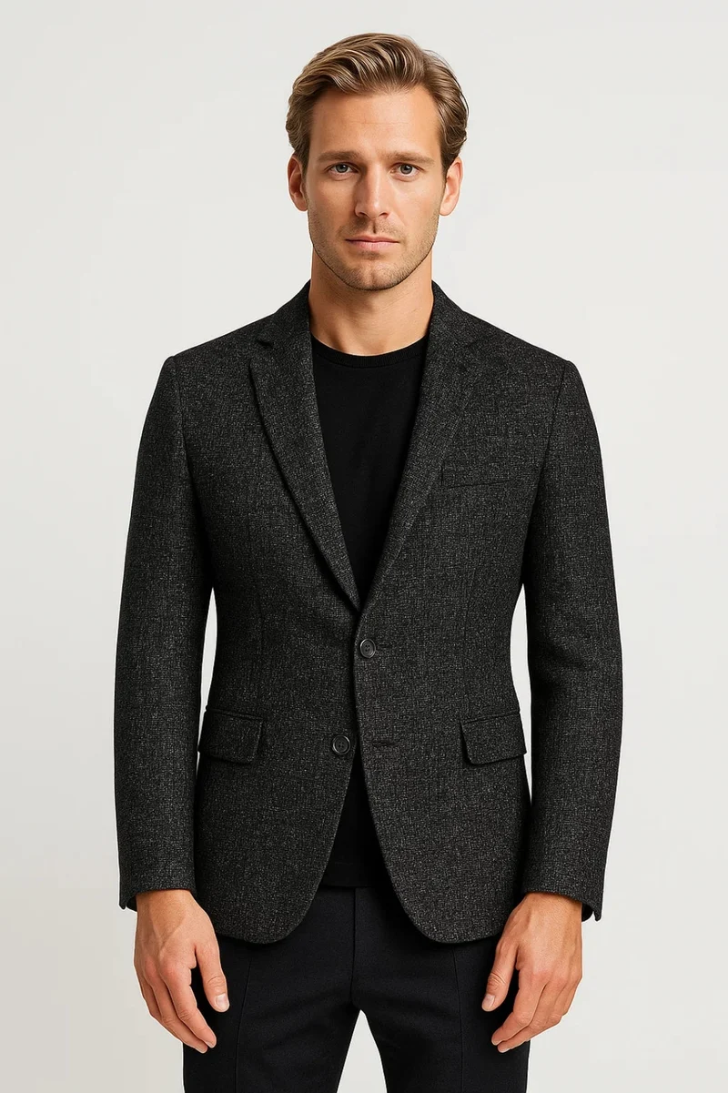Herren Blazer | Slim-Fit mit Knopfleiste und klarer Silhouette