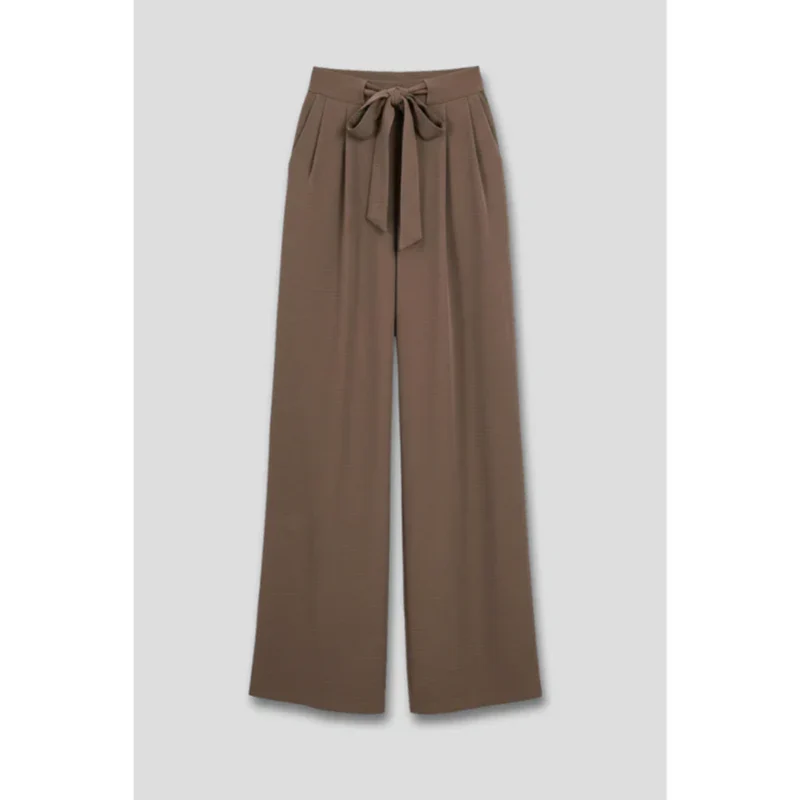 Nastja | Damen Palazzo Hose Kordelzug Alltag – Palazzo Hose Fließend 2026
