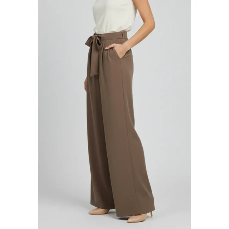 Nastja | Damen Palazzo Hose Kordelzug Alltag – Palazzo Hose Fließend 2026