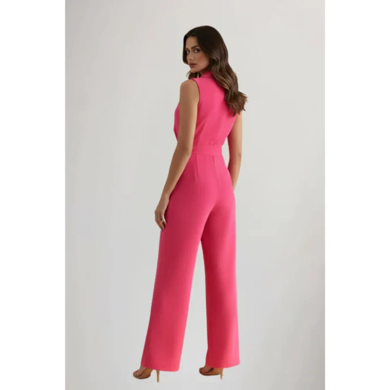 Janin | Damen Jumpsuit Abend V-Ausschnitt – V-Neck Jumpsuit Elegant Abend 2026