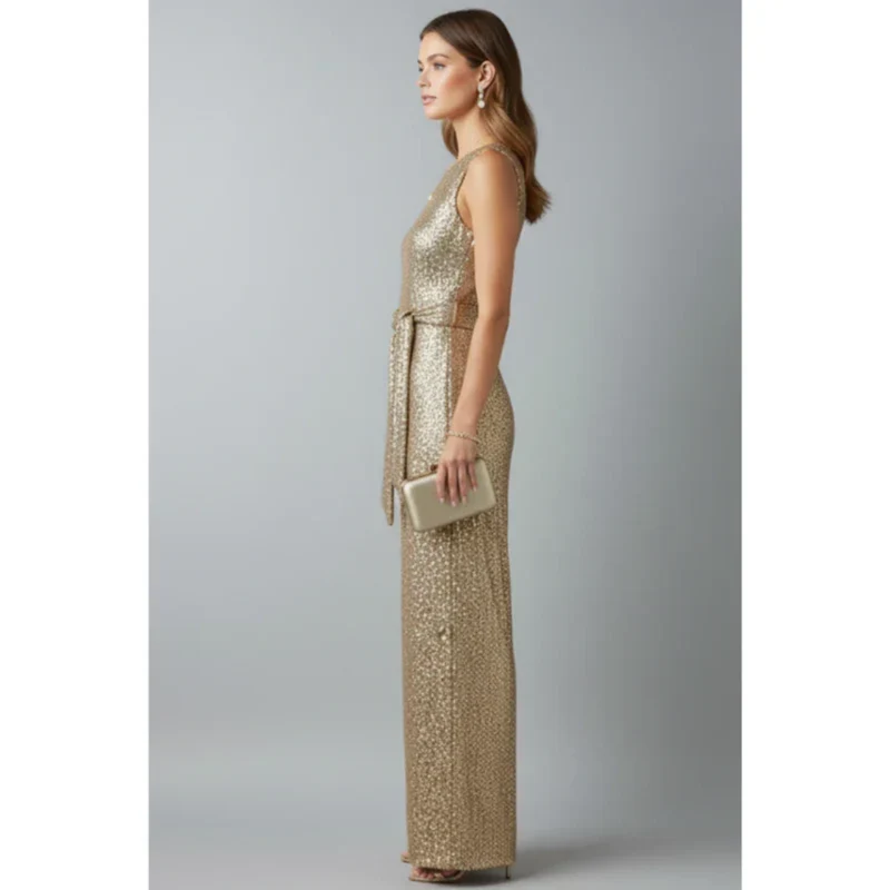 Bibi | Damen Jumpsuit Abend Pailletten – Pailletten Jumpsuit Glamour Abend 2026