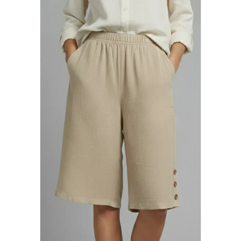 Jara | Damen Shorts Elastischer Bund Sommer – Elastisch Shorts Damen 2026