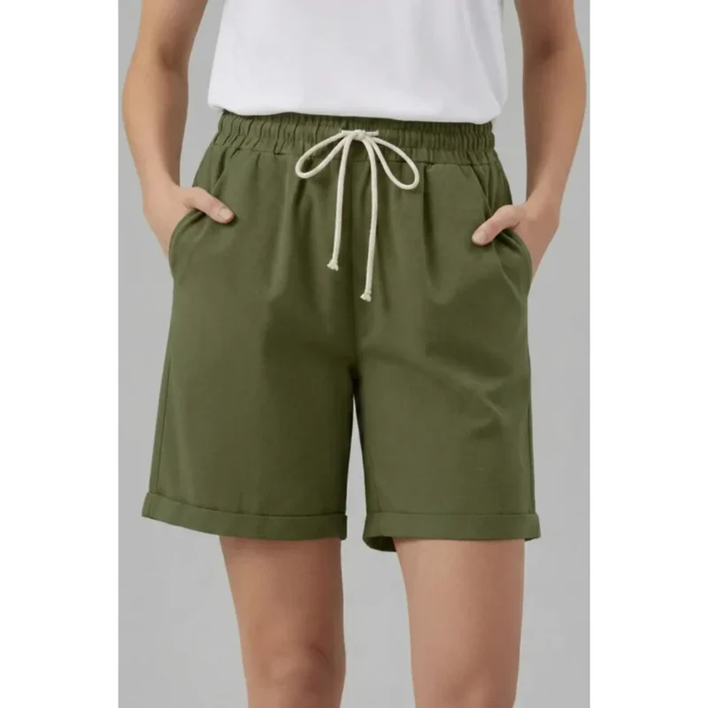 Maren | Damen Shorts Kordelzug Sommer – Kordelzug Shorts Damen Sommer 2026