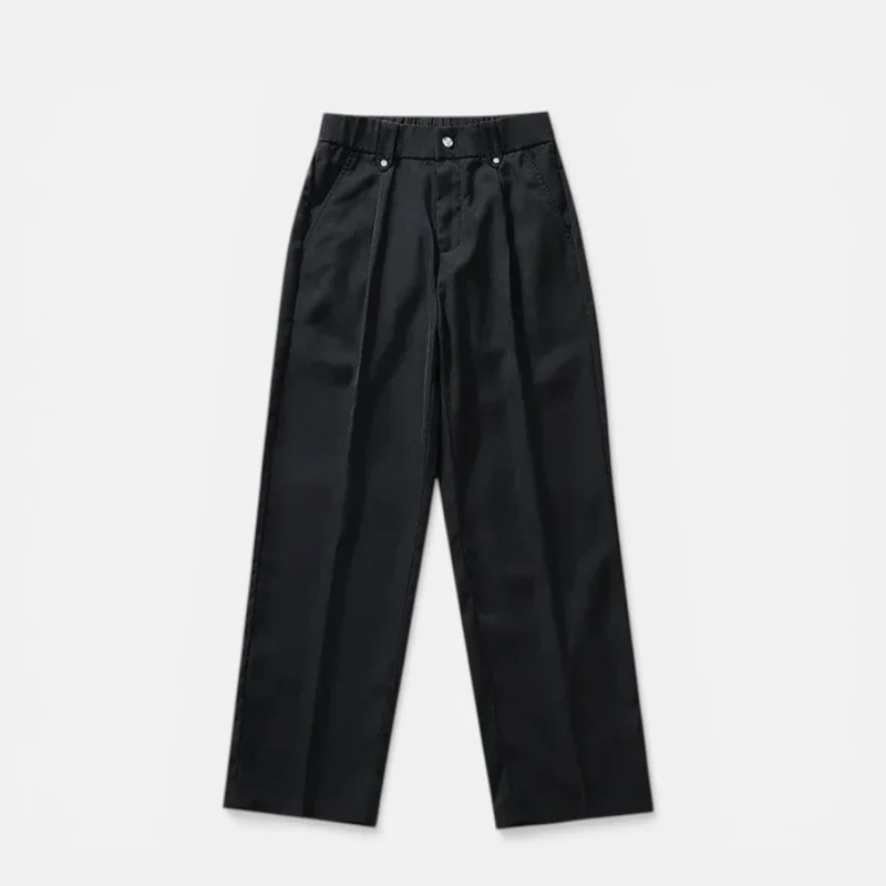 Michael | Herren Stoffhose Wide Leg Elastischer Bund – Weite Sommerhose Herren 2026