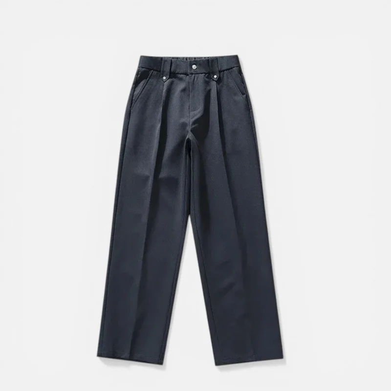 Michael | Herren Stoffhose Wide Leg Elastischer Bund – Weite Sommerhose Herren 2026