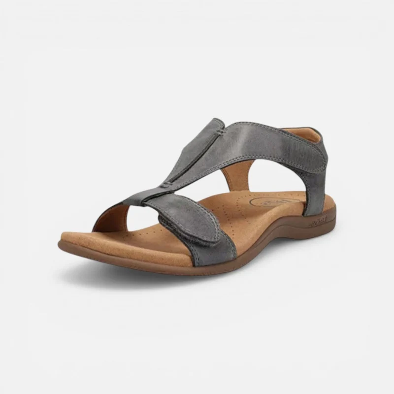 Sonja | Damen Sandalen Klettverschluss – Offene Zehenpartie Komfort Sandalen 2026