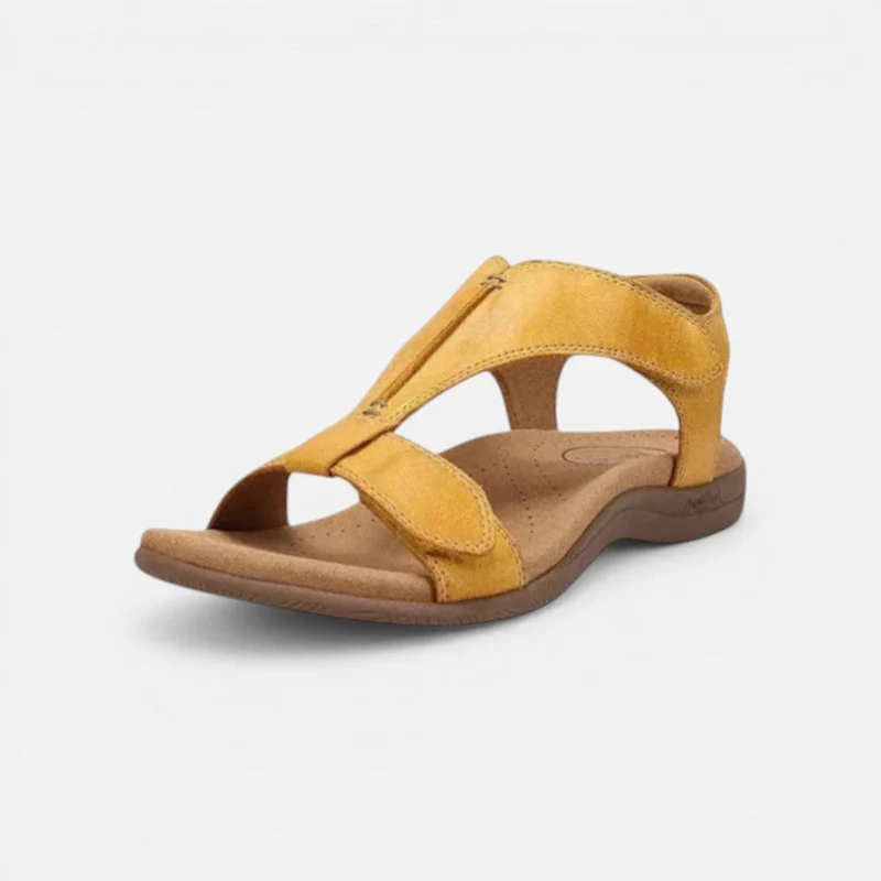 Sonja | Damen Sandalen Klettverschluss – Offene Zehenpartie Komfort Sandalen 2026