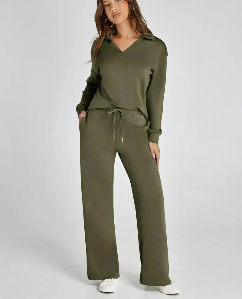 Damen Lounge-Set | zweiteilige Ausführung mit Top und Hose