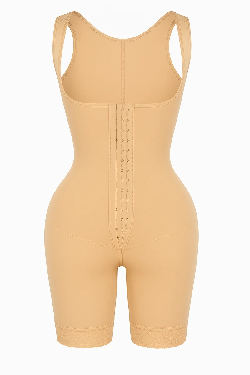 Damen Body | einteilig mit Nahtfreier Fläche und Schulterbändern