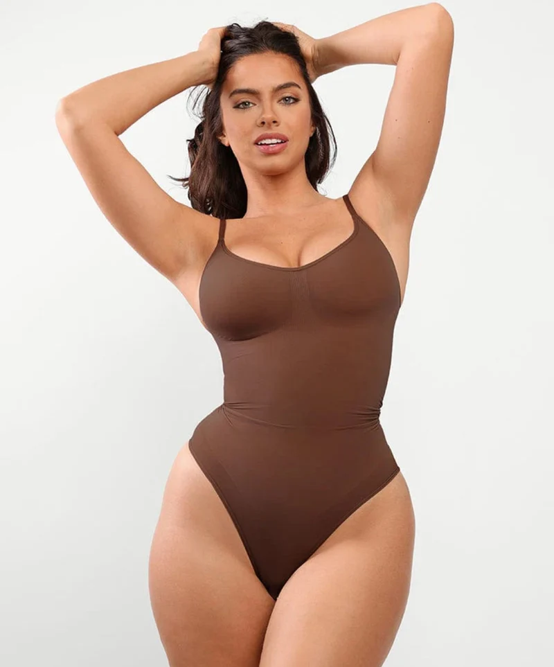 Damen Body | einteilig mit geschlossenem Rücken und Schulterrückenteil