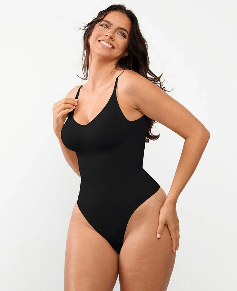 Damen Body | einteilig mit geschlossenem Rücken und Schulterrückenteil