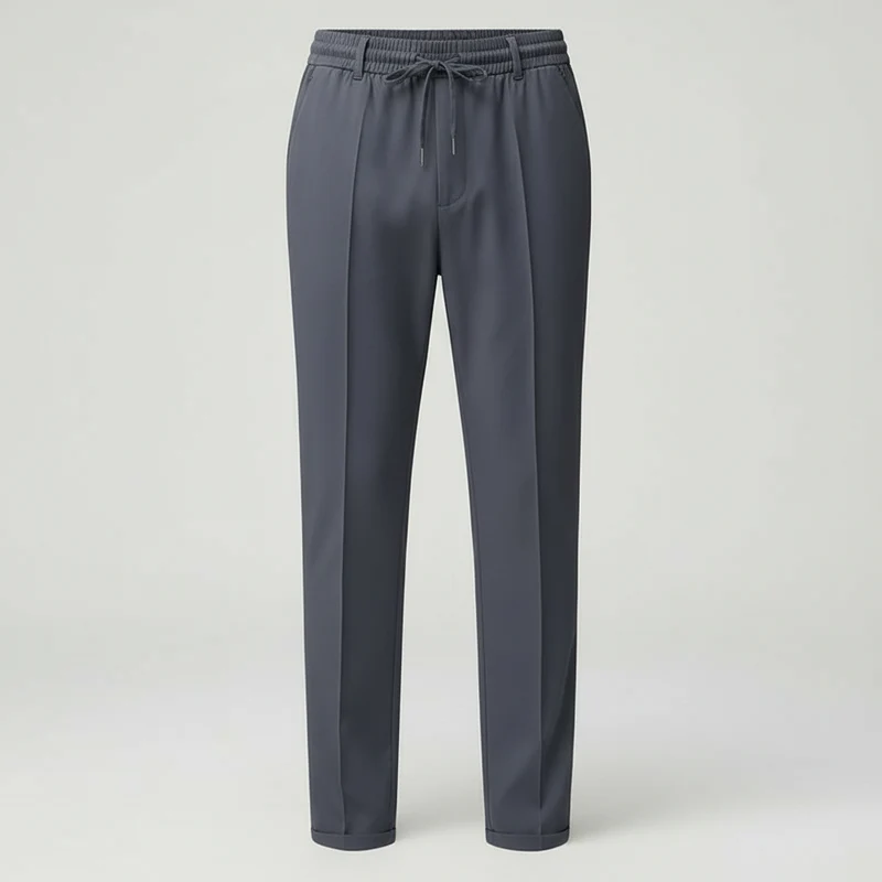 Herren Hose | gerade Passform mit elastischem Bund