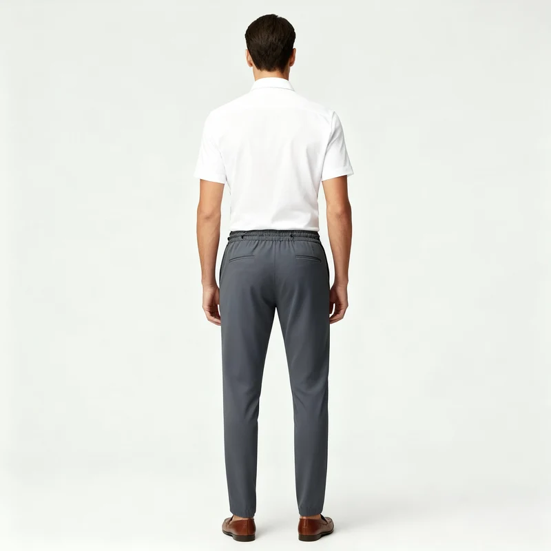 Herren Hose | gerade Passform mit elastischem Bund