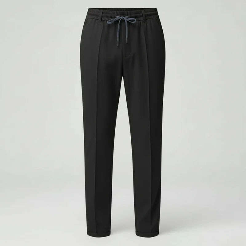 Herren Hose | gerade Passform mit elastischem Bund