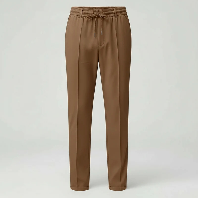 Herren Hose | gerade Passform mit elastischem Bund