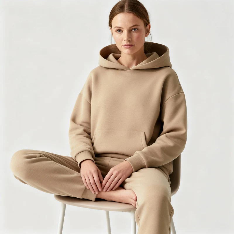 Damen Set | Oberteil mit Rundhals und passende Hose