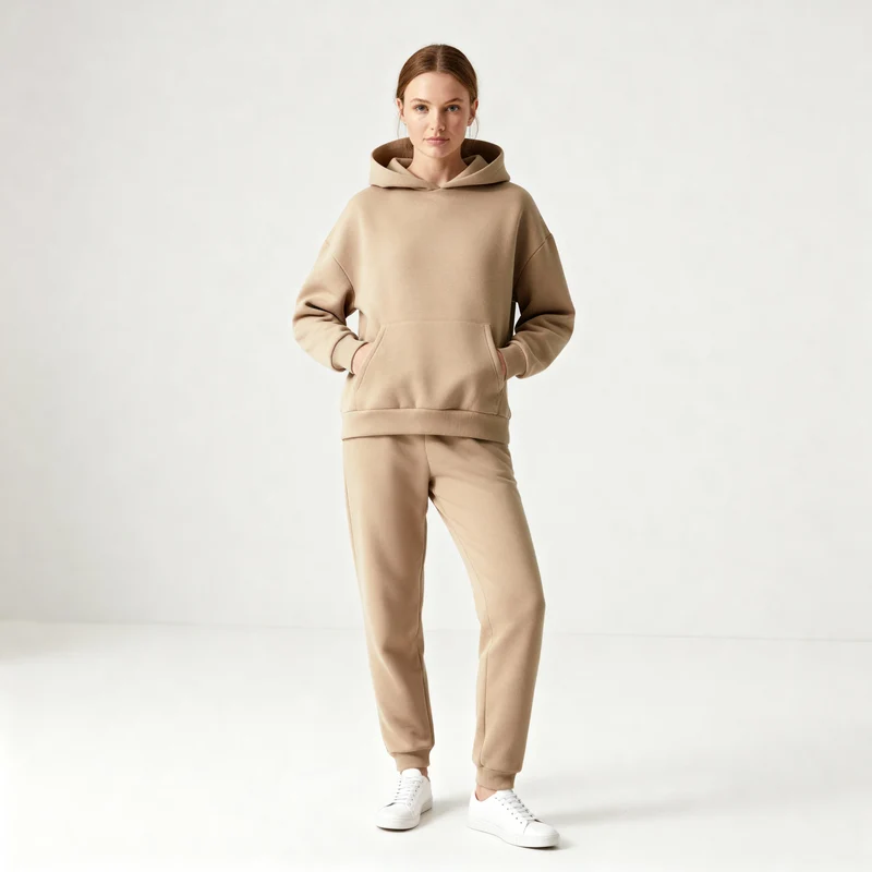 Damen Set | Oberteil mit Rundhals und passende Hose
