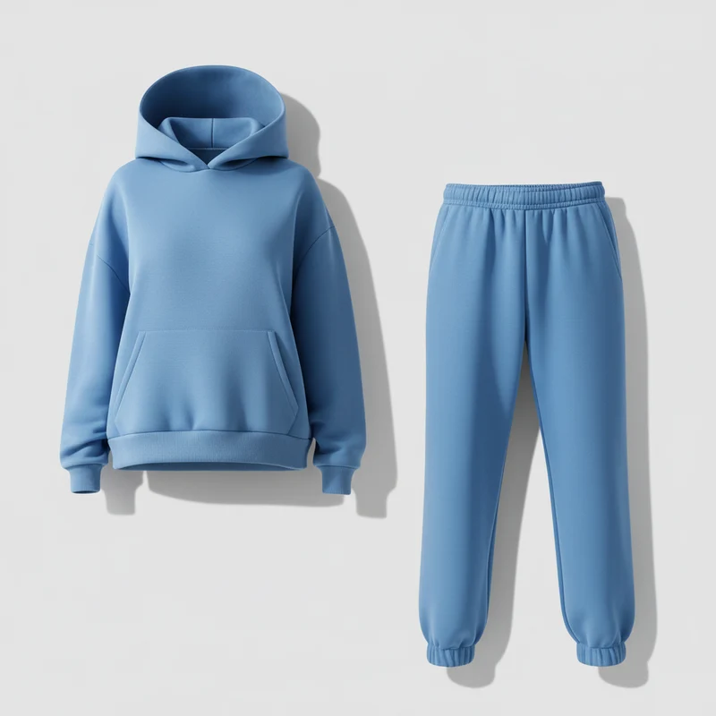 Damen Set | Oberteil mit Rundhals und passende Hose