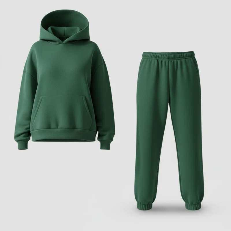 Damen Set | Oberteil mit Rundhals und passende Hose