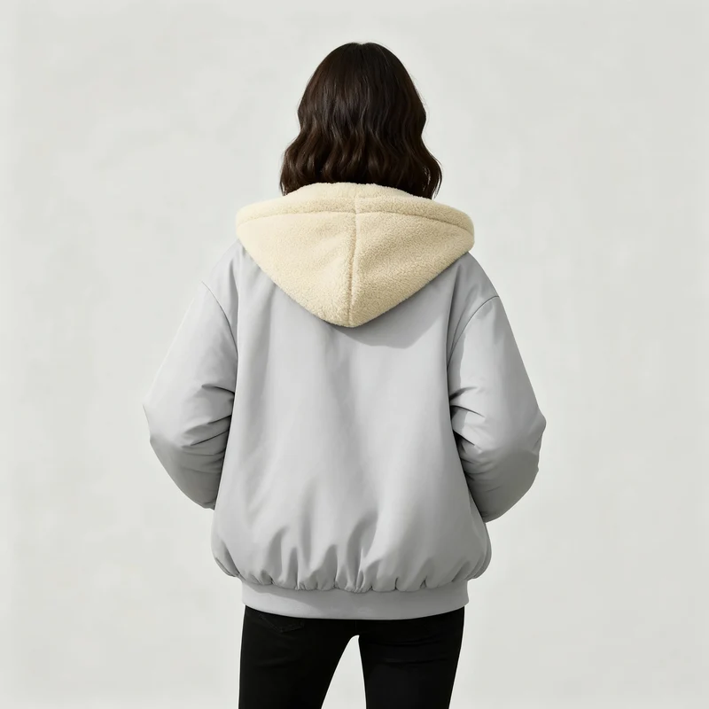 Damen Jacke | oversized Schnitt mit klarer Volumenform
