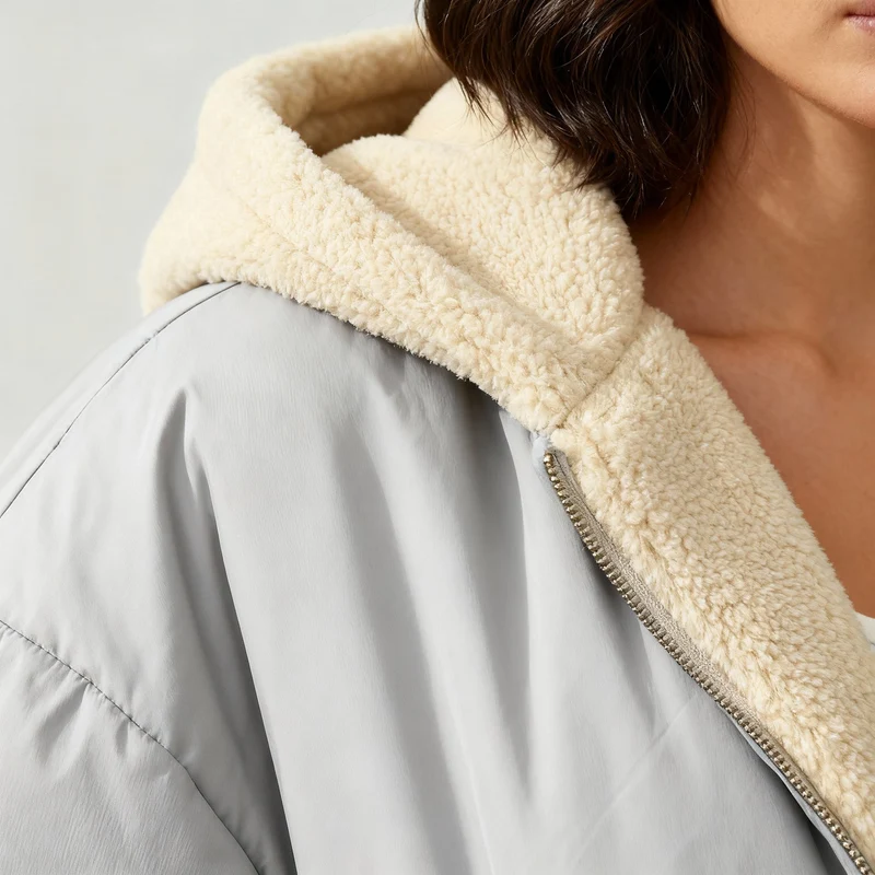 Damen Jacke | oversized Schnitt mit klarer Volumenform