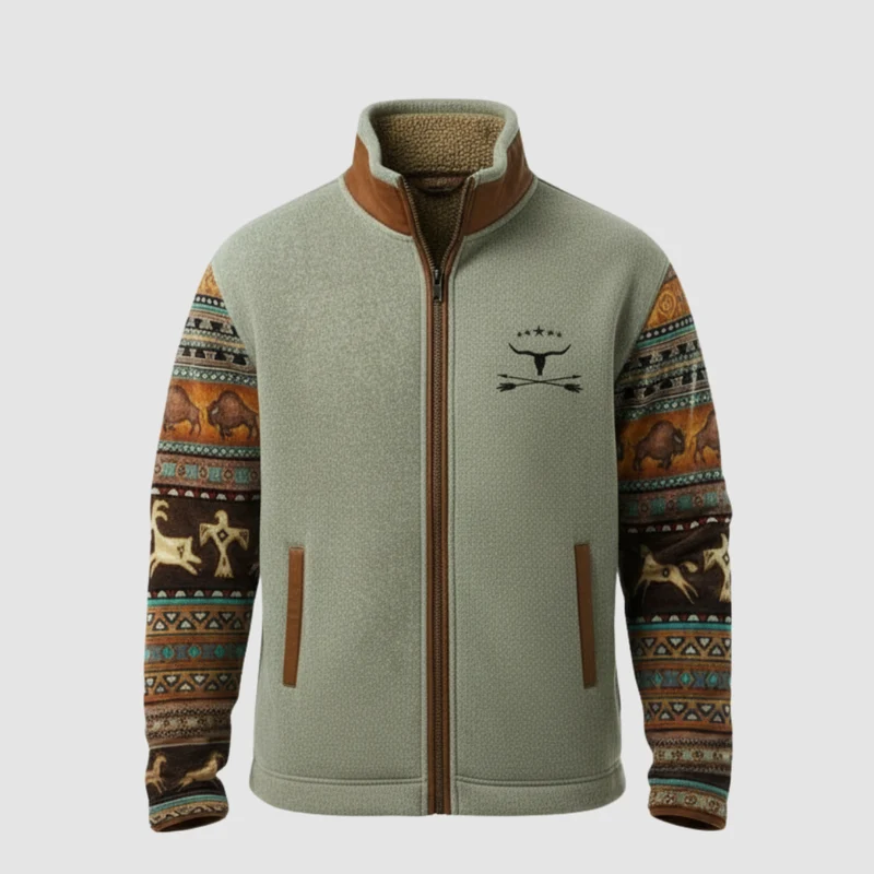 Herren Jacke | leichte Ausführung mit geradem Linienverlauf