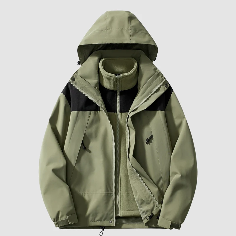 Damen Jacke | dreiteilige Ausführung mit klarer Linienstruktur