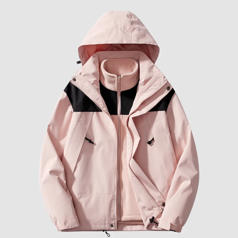 Damen Jacke | dreiteilige Ausführung mit klarer Linienstruktur