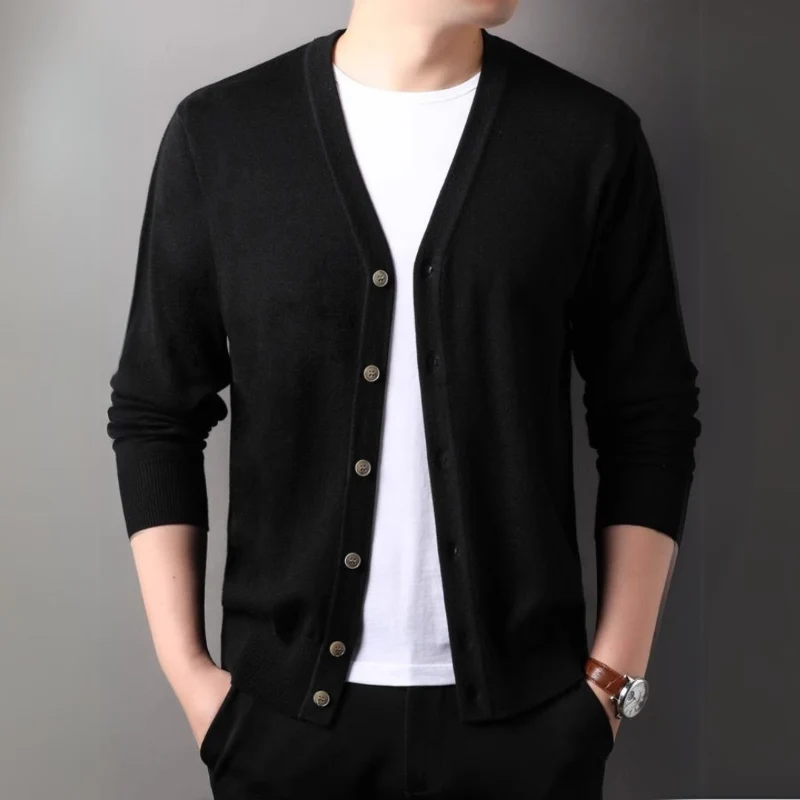 Herren Cardigan | Gestrickte Ausführung mit Frontöffnung