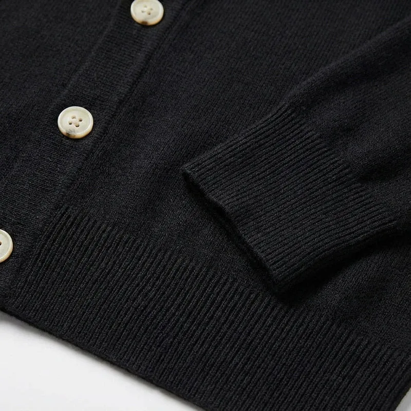 Herren Cardigan | Gestrickte Ausführung mit Frontöffnung