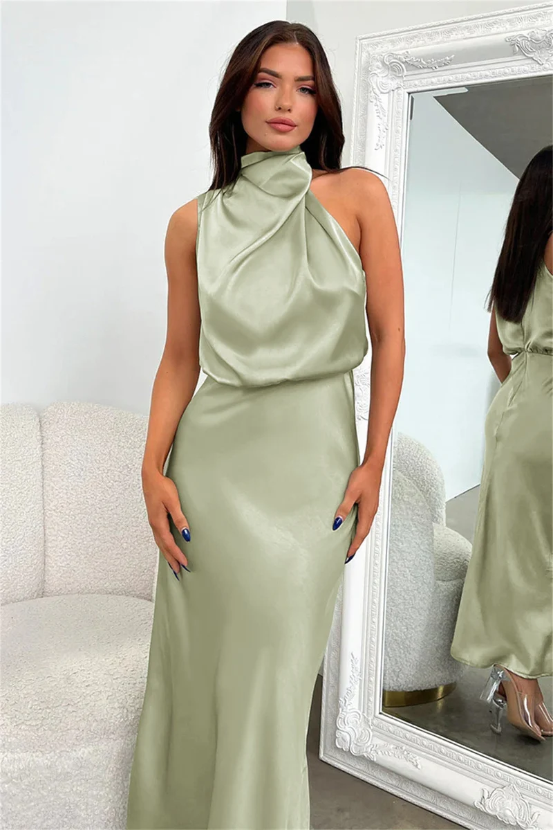 Damenkleid | Neckholder und A-Linienschnitt