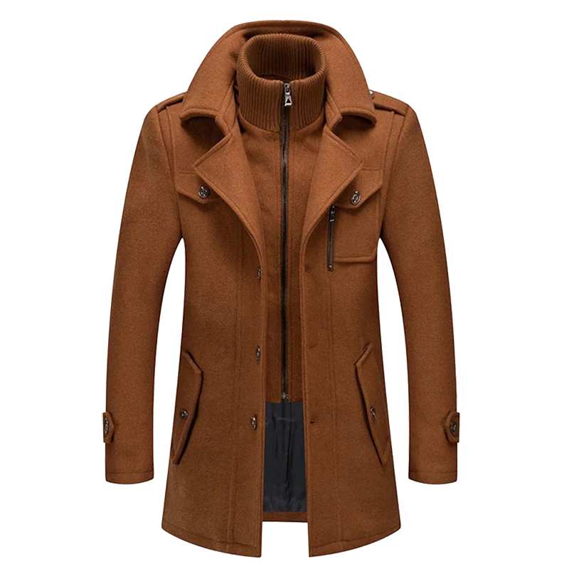 Herrenmantel | Langarm Saisonale Oberbekleidung Herbst Winter