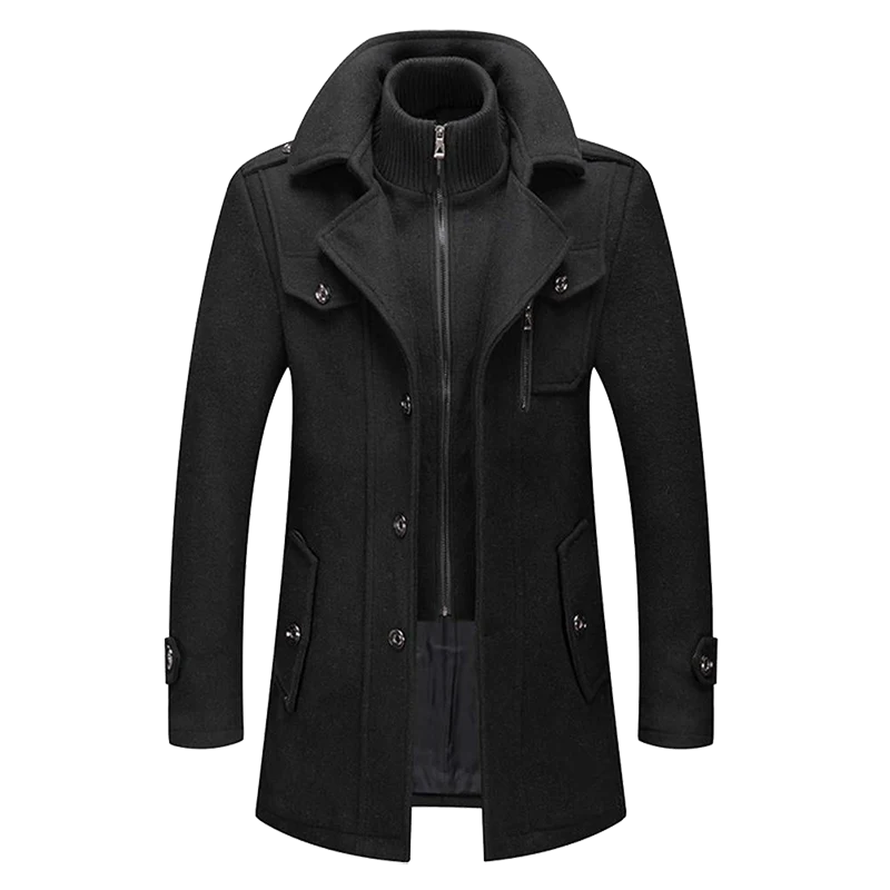 Herrenmantel | Langarm Saisonale Oberbekleidung Herbst Winter