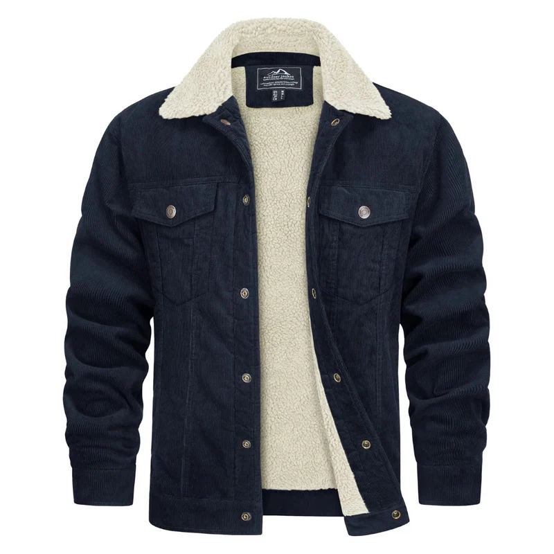 Herrenjacke | Knopfverschluss und klassische Form