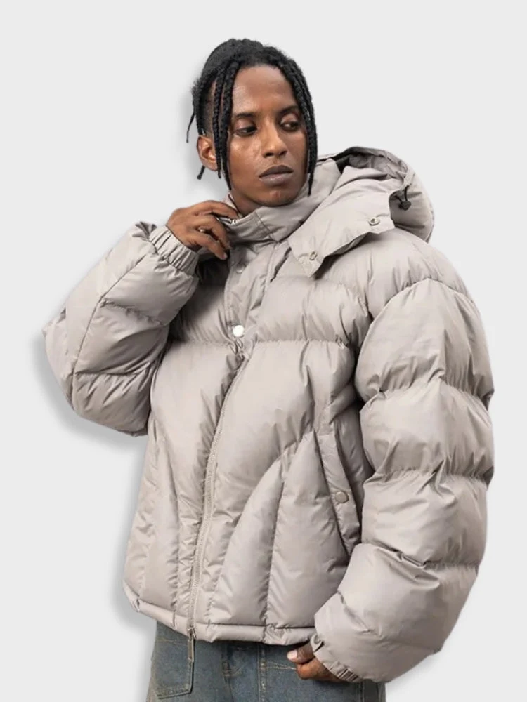 Herrenjacke | Frontverschluss und Taschenanordnung