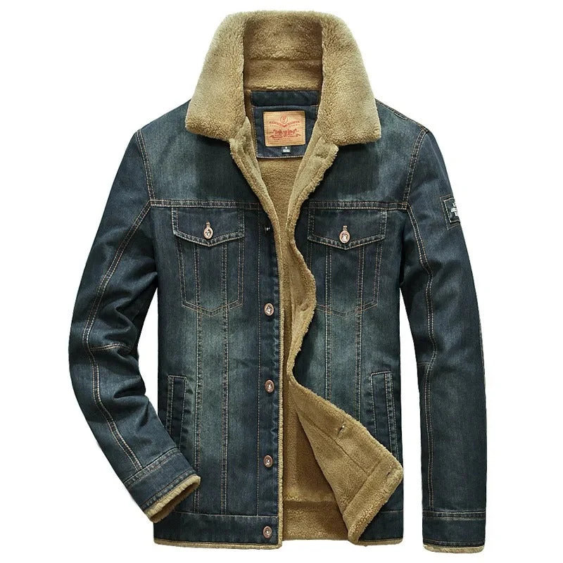 Herrenjacke | Steppung und durchgehender Verschluss