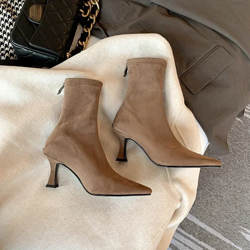 Damen Stiefelette | Ausführung mit spitzer Zehenpartie