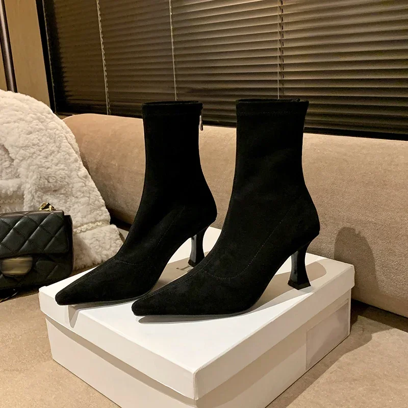 Damen Stiefelette | Ausführung mit spitzer Zehenpartie