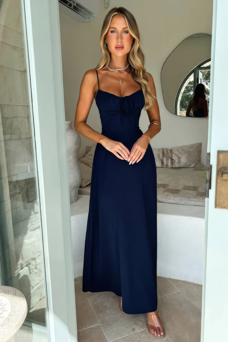 Damen Maxikleid | Elegante lange Ausführung für warme Tage